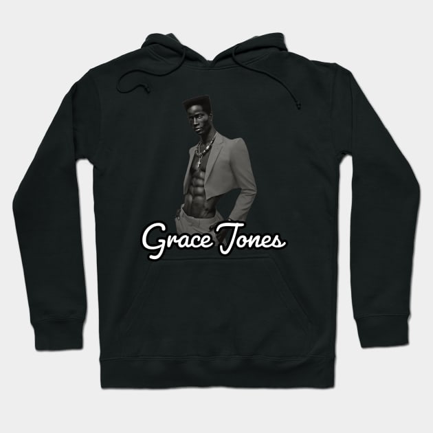 Grace Jones / 1948 Hoodie by Nakscil